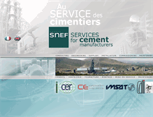 Tablet Screenshot of cement.snef.com